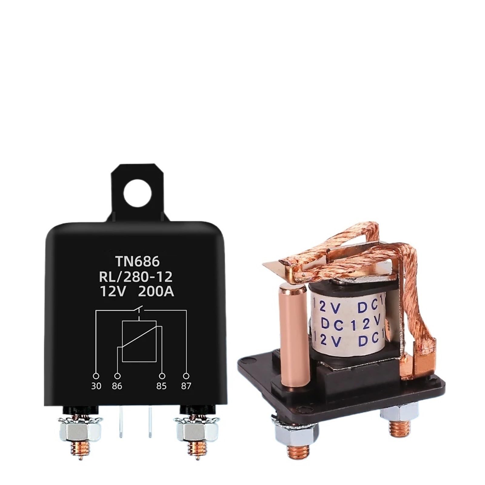 Relais de démarrage à courant élevé 12V protégeant votre moteur