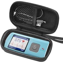 Hard Case Compatible for SonoHealth Portable EKG Heart Rate Monitor