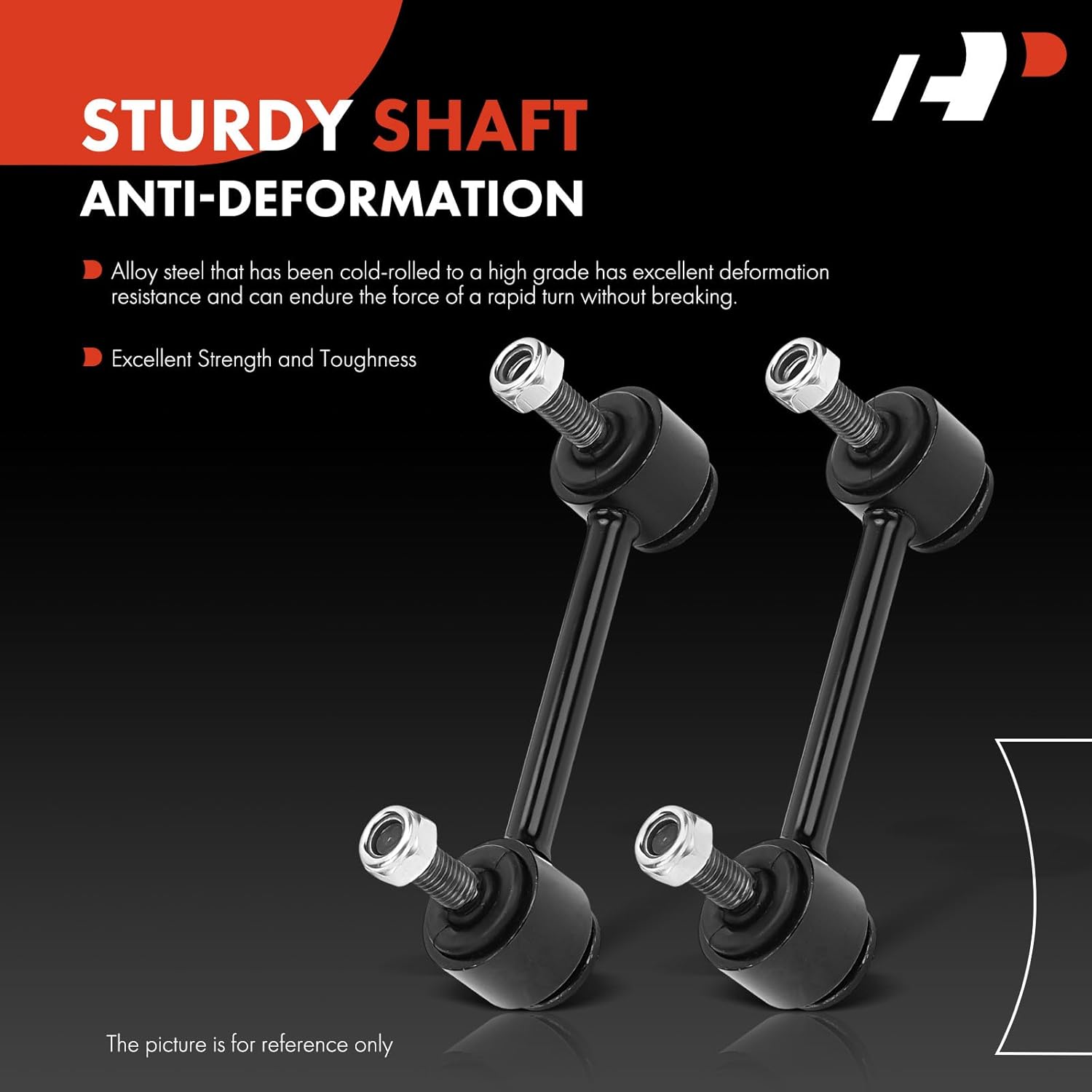 A-Premium 2 x Rear Sway Bar Links Stabilizer Bar Links, Compatible with Ford Excursion 2000-2005