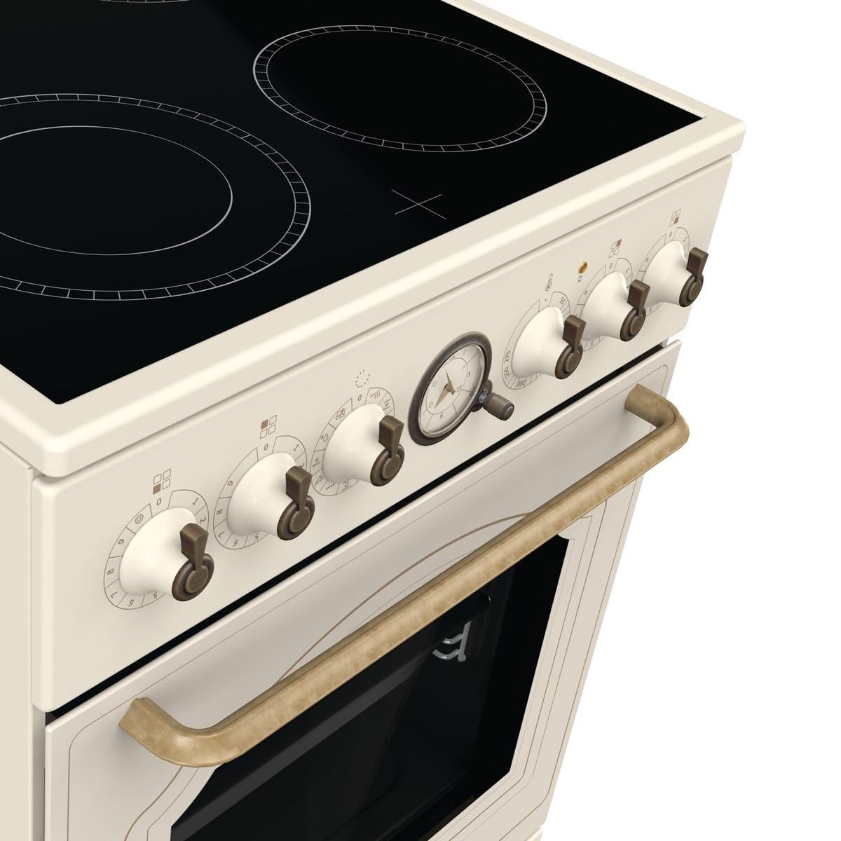 Gorenje Classico GECS5B70CLI Standherd Champagne Creme