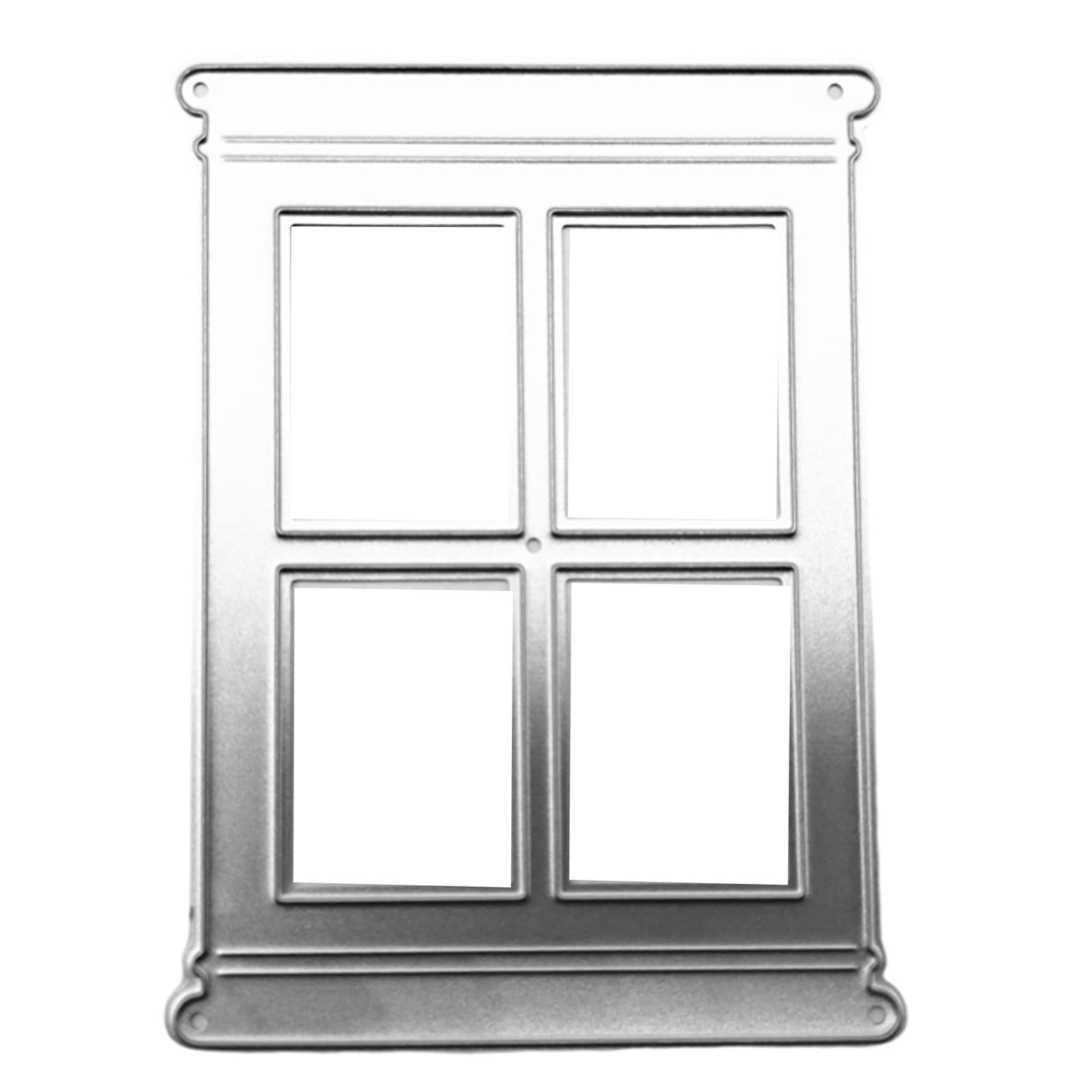 Xagmodshn Multicolor Window Frame Cutting Dies Carbon Steel Die Cut Stencils Decorative Embossing Paper Dies For Card Making Scrapbooking Metal Cutting Scrapbooking Stencils