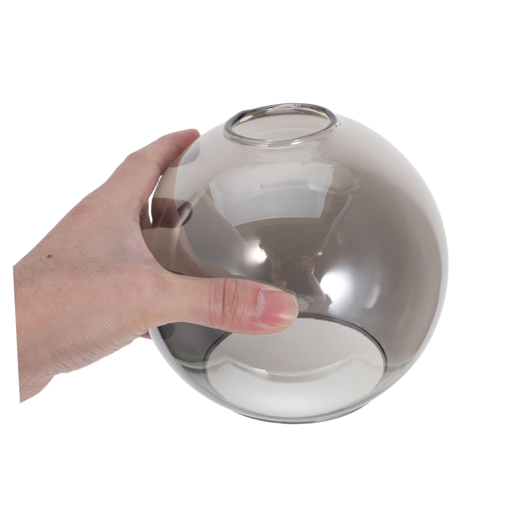 Amazon.co.jp: HEALEEP 球形ガラスランプシェード 直径42mm 透明ランプ