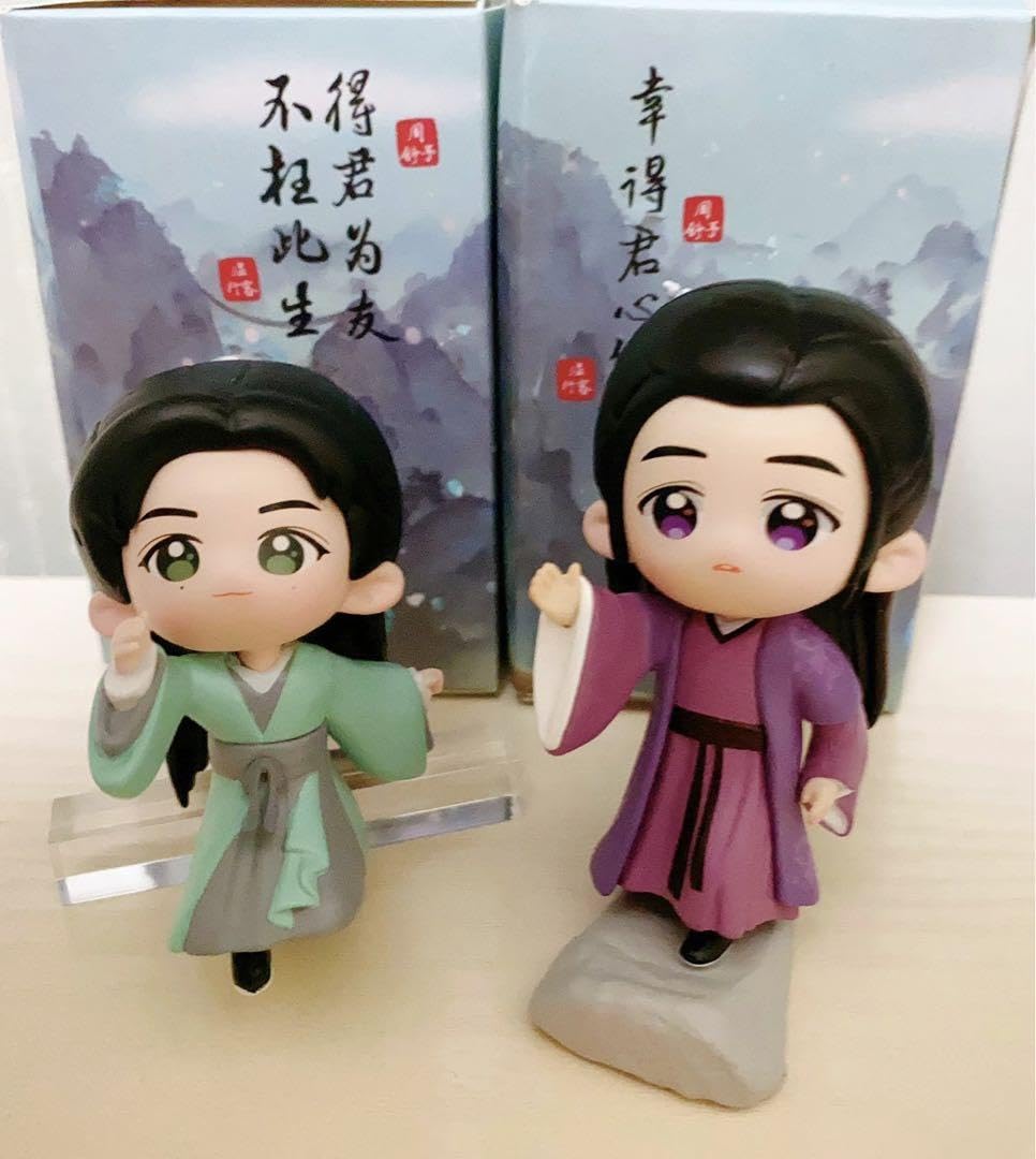 Amazon.co.jp: 山河令 フィギュアペア 温客行 龔俊 周子舒