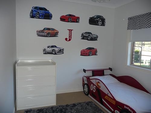 Miniatura 4 de 1972 Monte Carlo Wall Decal Vintage 3D Car Pegatinas movibles Pegatinas de pared de vinilo para habitación de niños