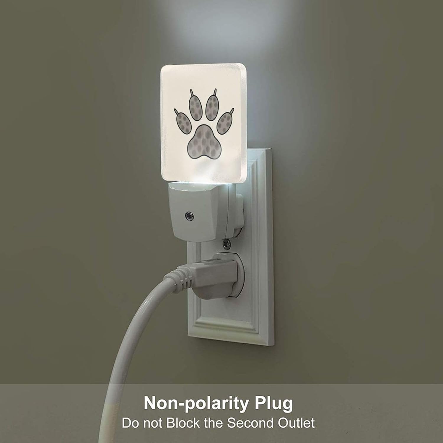 LED Night Lights Auto on/Off Nightlight Night Lamp with Dusk to Dawn Sensor image 4