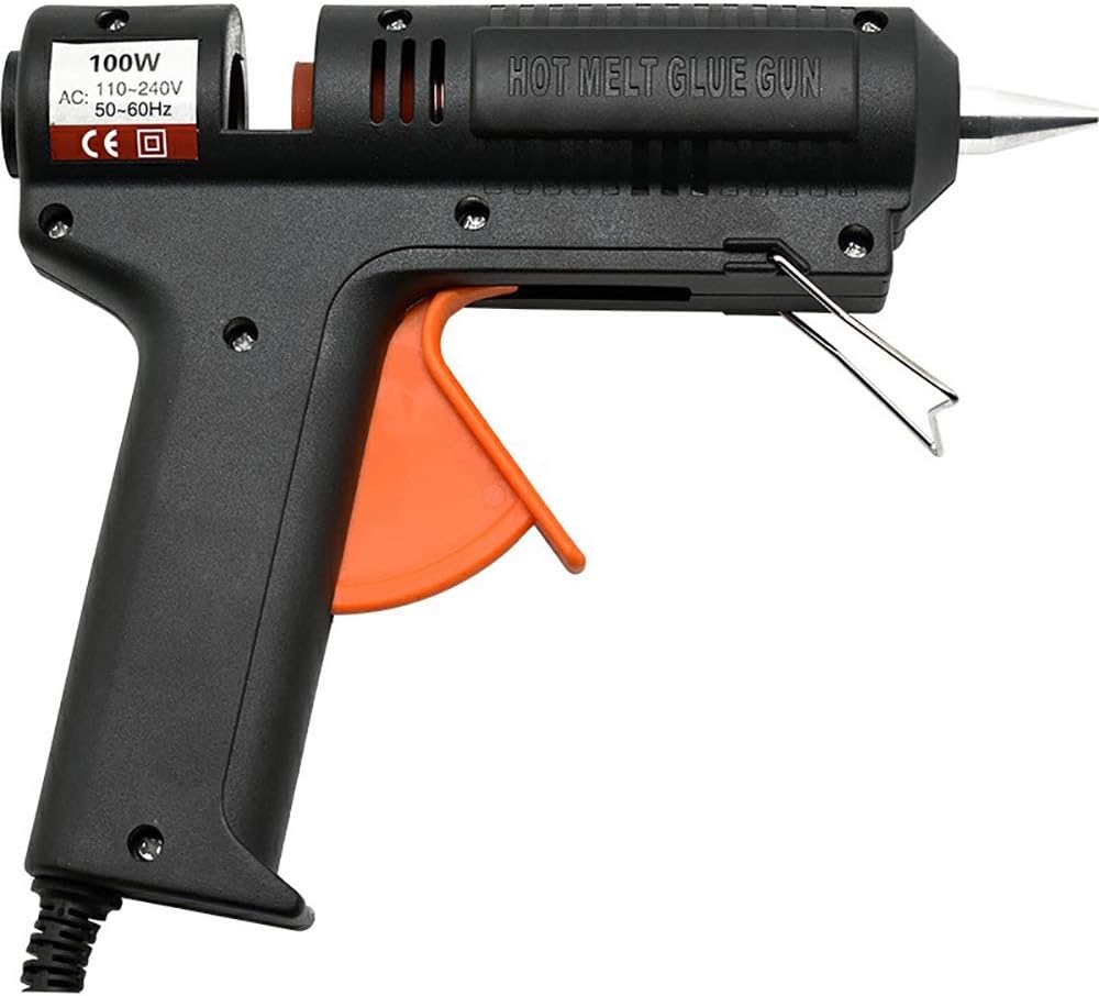 Hot Melt Glue Gun 100W Industrial Grade Need to Use 11mm Diameter Glue Stick Multi-Purpose Household Stick