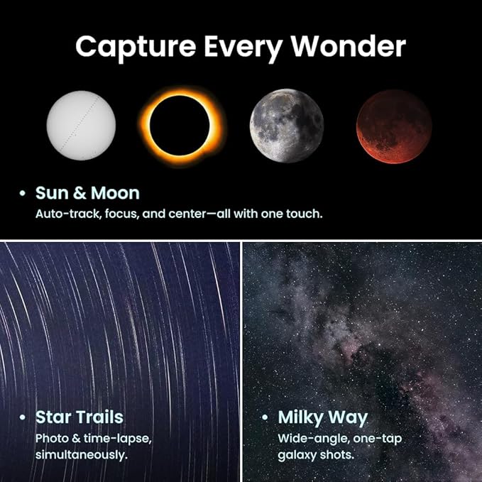 Telescopio Astronómico Mini para Astrofotografía miniatura 5