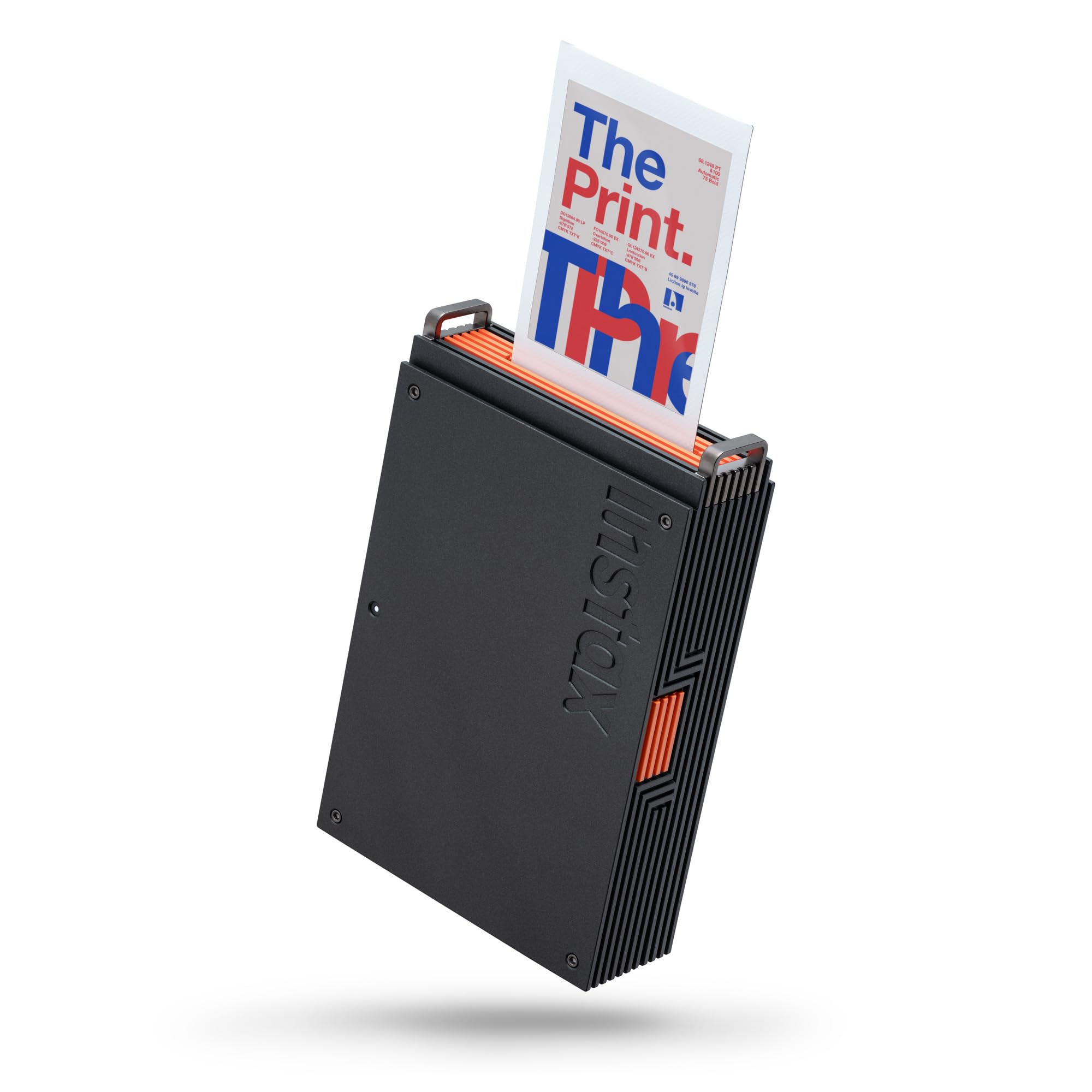 FUJIFILM instax mini Link+™ Smartphonedrucker, Schwarz-Orange