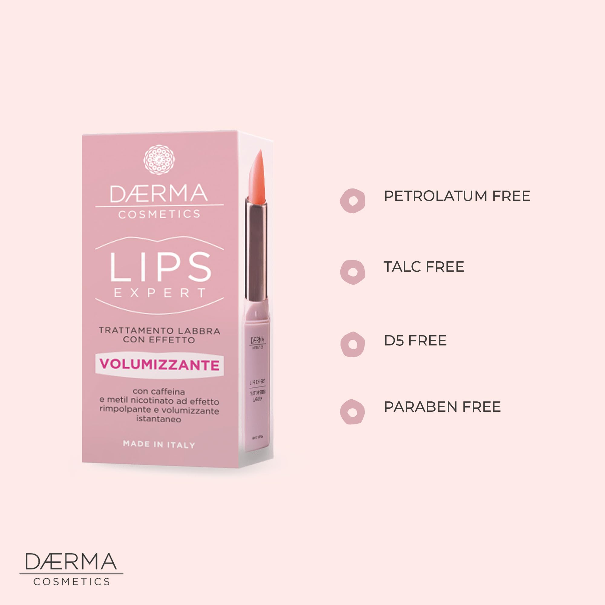 DAERMA LIPS Expert Lip Treatment with Volumising Effect, transparent - Image 3