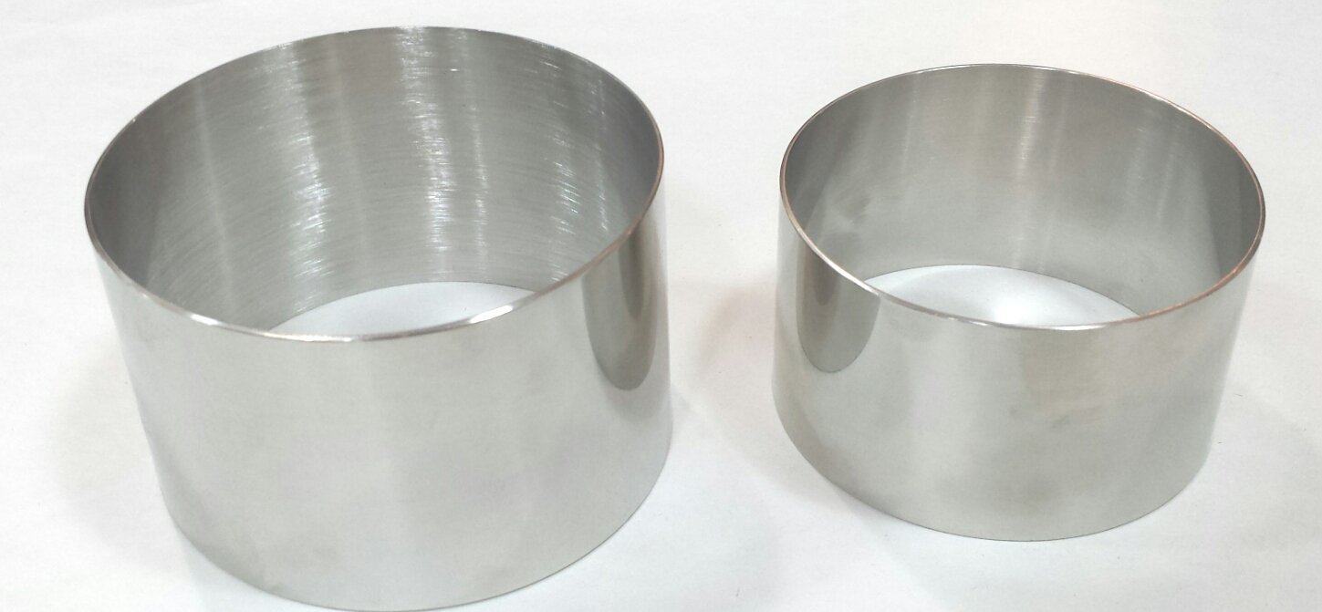 Plating/forming Stainless Steel Ring Mold (2 Pieces)