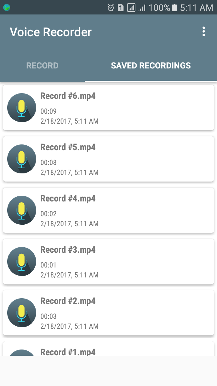 Voice Recorder Audio Recording App on Amazon Appstore