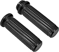 Vista 15 de HDBUBALUS 1" Electronic Throttle Defiance Handlebar Grips 25mm Hand Grips Fit for Harley Touring Street Glide Road King Road Glide Electra Glide