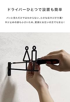 専用 出品  写真abc Amazon | サンニード スチール ドアサインプレート WC WH