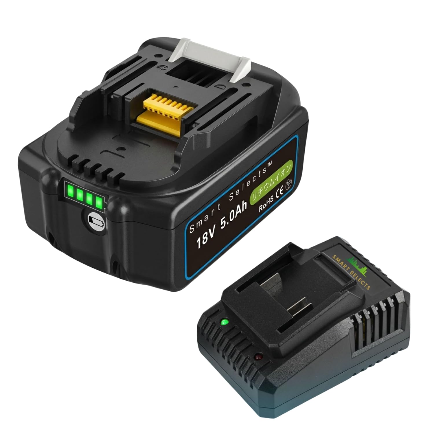 Amazon.co.jp: 【日本企業】 SMART SELECTS マキタ互換バッテリー(18V