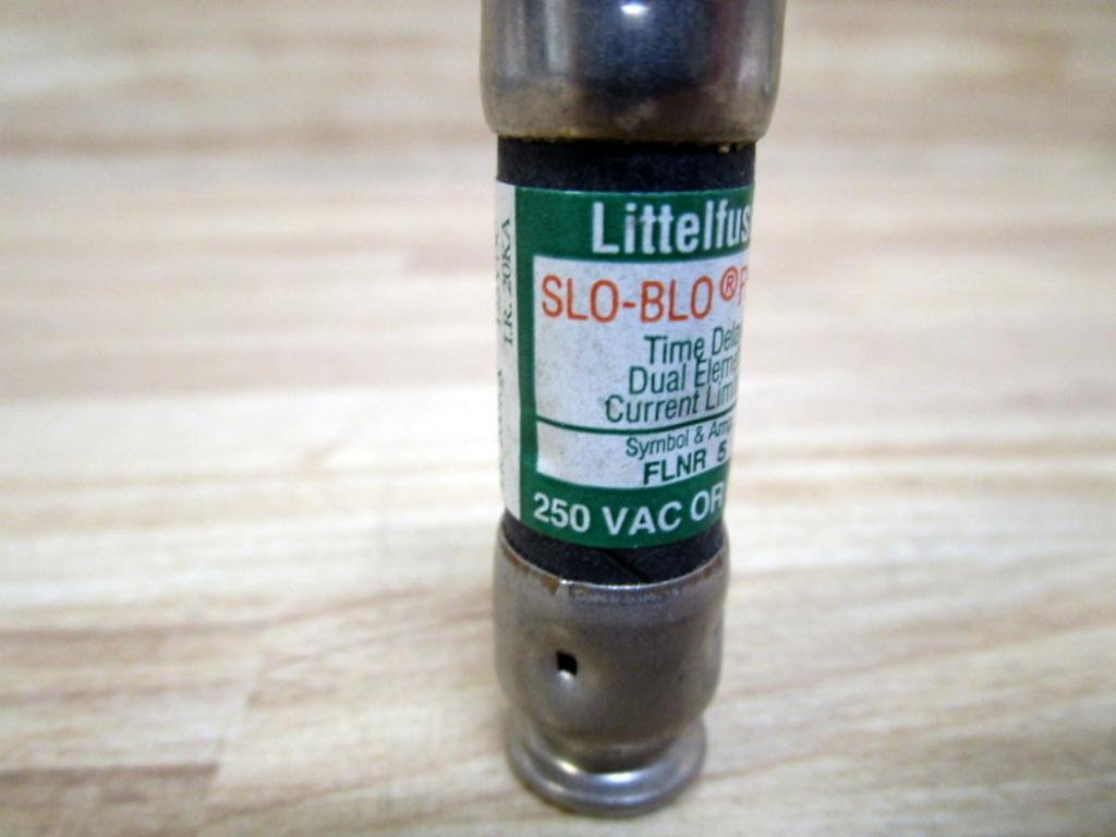 Littelfuse FLNR005 Fuse FLNR5 5 AMP FLNR5 - LOT OF 5 - FUSES FLNR-5 LITTELFUSE 5 AMP, 250V RK5 Dual-Element Time-Delay (Pack of 5)