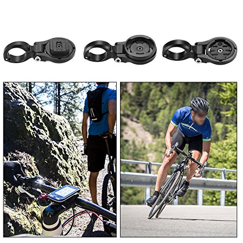 Suporte para computador de bicicleta, Romacci Suporte de haste de suporte para guiador TT/Aero de 22