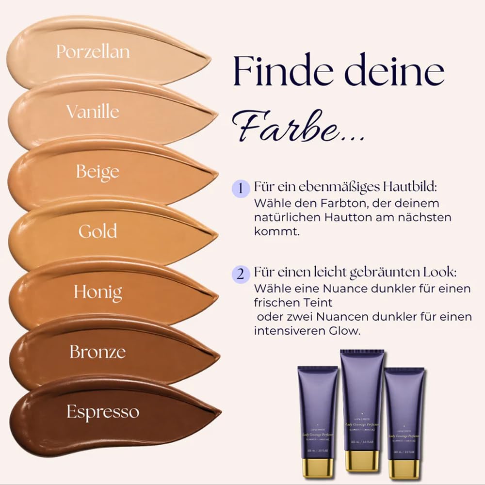 Lunareo Body Make Up Concealer Wasserfest Langhaftend Grün-Tonausgleich (05)