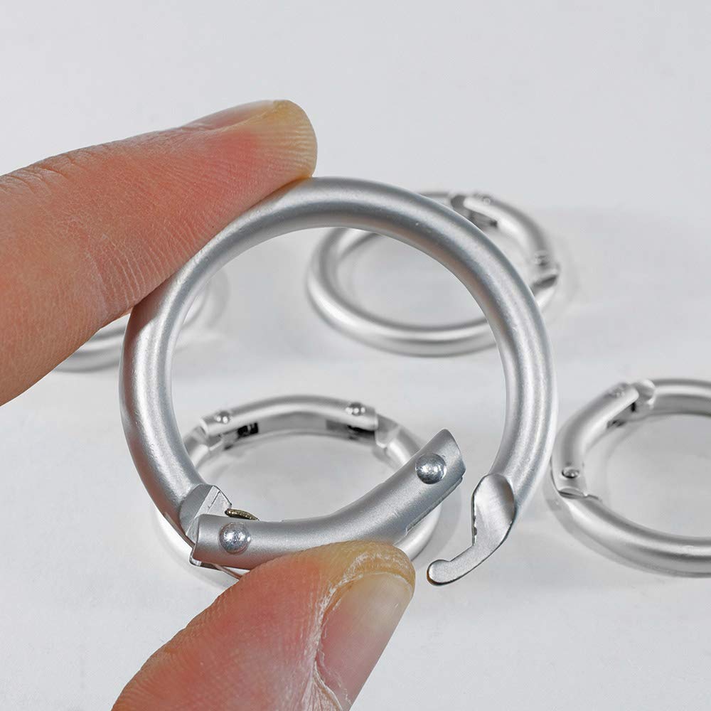 PARACORD PLANET Lot De 25 Mousquetons Pivotants En Laiton - Disponible