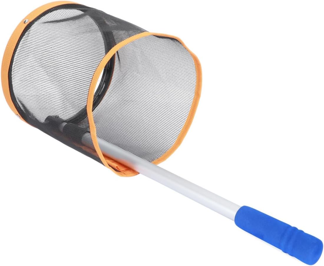 Totority Pingpong Ball Picker Table Tennis Balls Collector Storage Net Portable for Convenient Training