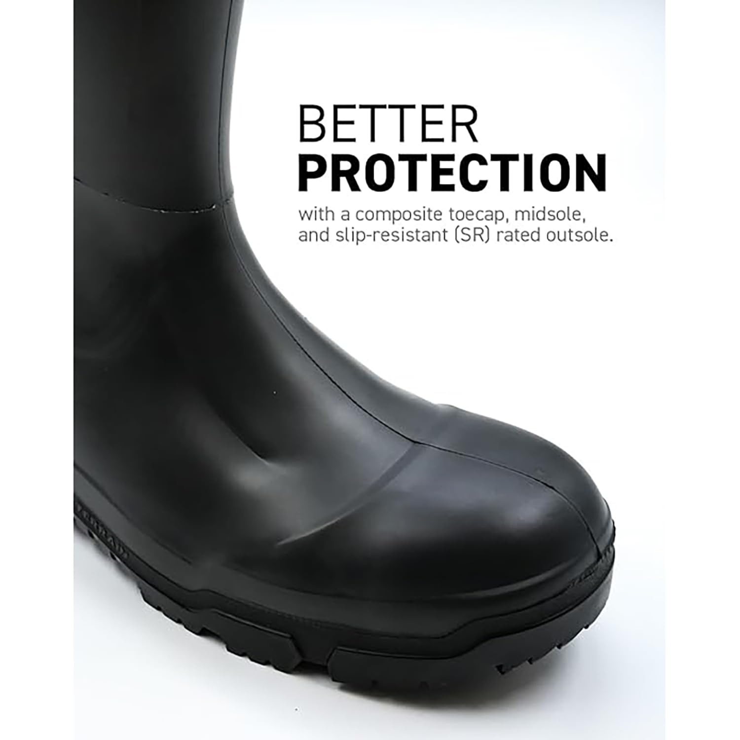 DUNLOP Snugboot Heavy Duty Calf Uomo Donna Impermeabile Leggero Durevole Grigio Punta Composita di Sicurezza