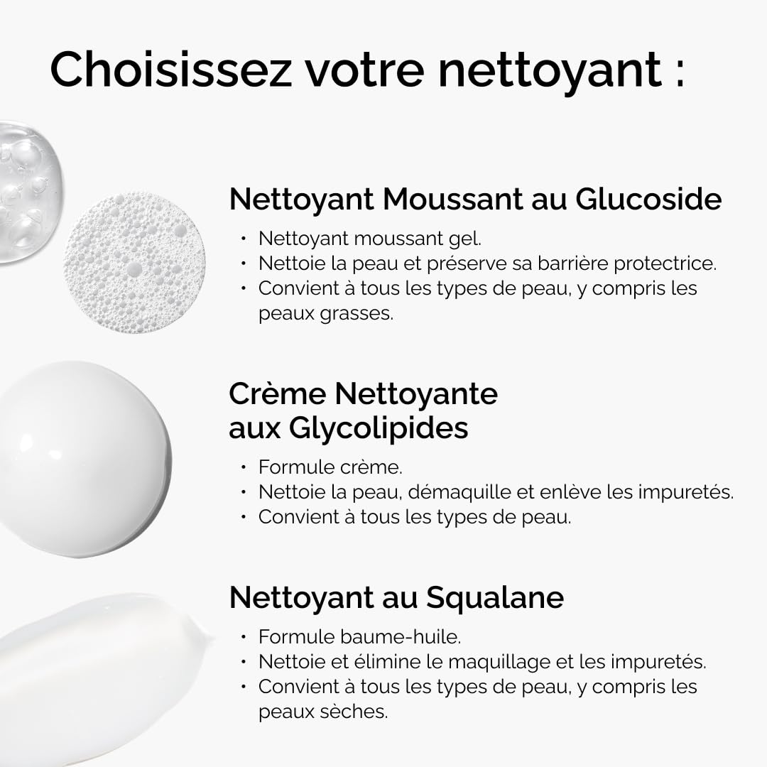 The Ordinary Crème Nettoyante aux Glycolipides, Démaquillant doux, à base d'agents glycolipides d'origine végétale, 150 ml