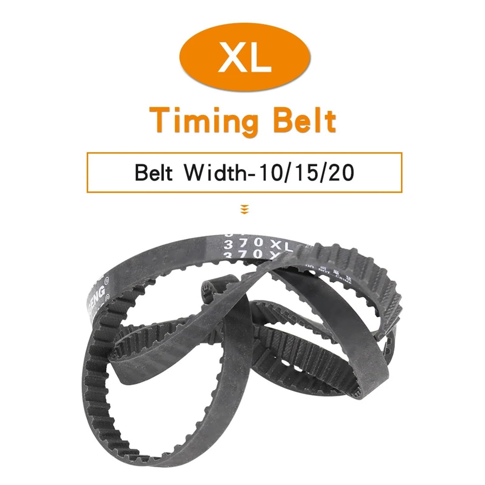 Zahnriemen 344XL/348XL/350XL/352XL/356XL/360XL/362XL/364XL/370XL Trapezzahnriemenscheibe 20/25 mm(348XL (174 Teeth),25mm)