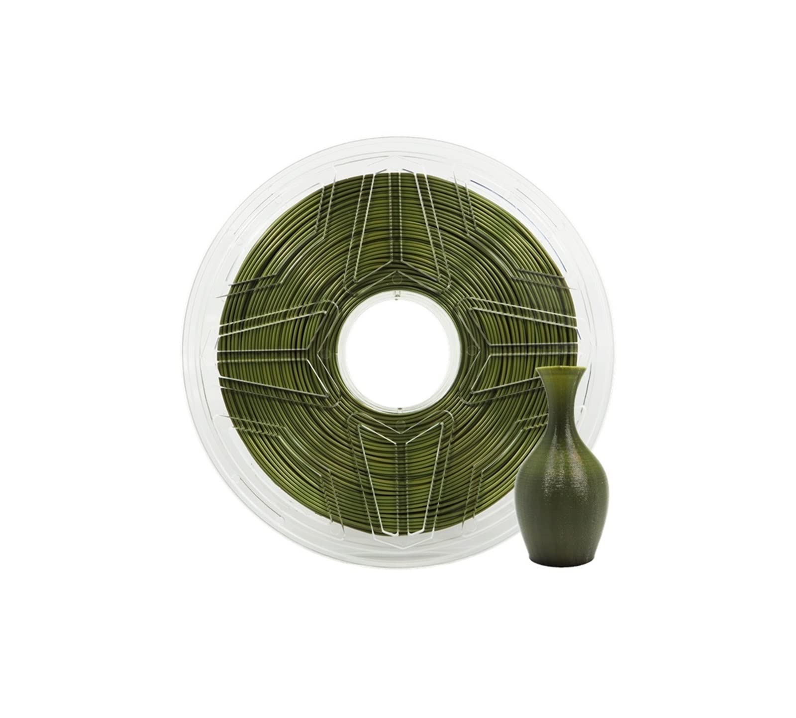 1.75mm elastyczna oliwka wojskowa zieleń wojskowa TPU Filament 1kg 95A twardość 3D materiały eksploatacyjne do drukarek materiały eksploatacyjne do drukowania Lucky