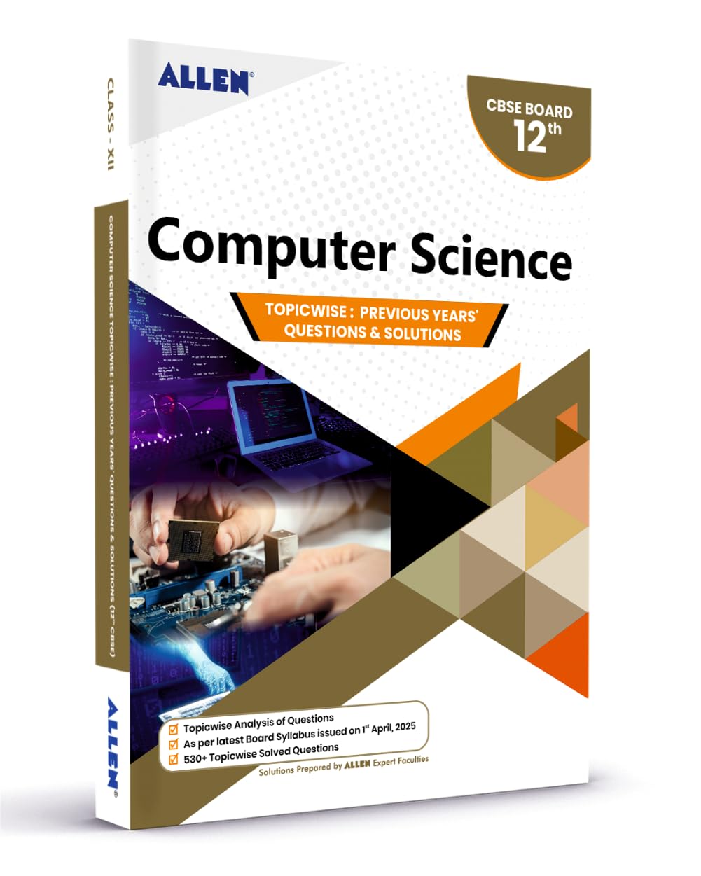 CBSE Computer Science Topicwise Solved papers from Previous Years for Class 12th by ALLEN Paperback – 30 January 2024