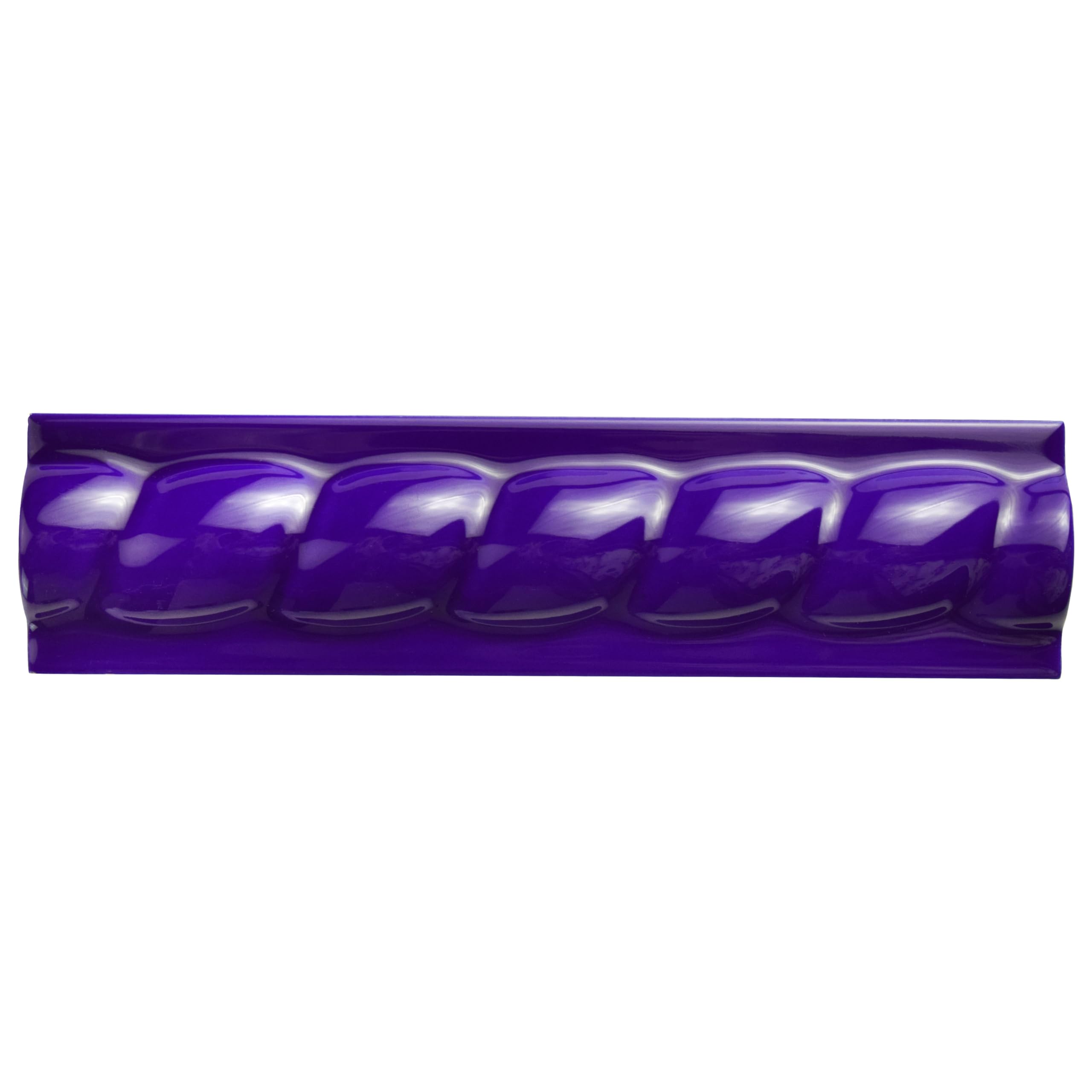 Moulure céramique SomerTile Trenza pour masquer les bordures de carrelage nues