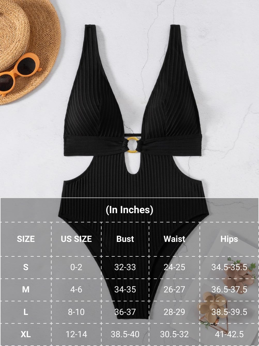 Sexy Women Plunge V One Piece Swimsuit,Cut Out Textured Cheeky High Cut Bathing Suit, Pool Party Monokini Rave Outfit