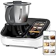 Smart All-in-1 Multi-Cooker, 10+ Cooking Functions, Built-in Scale, Guided Recipes, Steam, Cook, Knead, Bluetooth App Connectivity, 2.3 QT, White