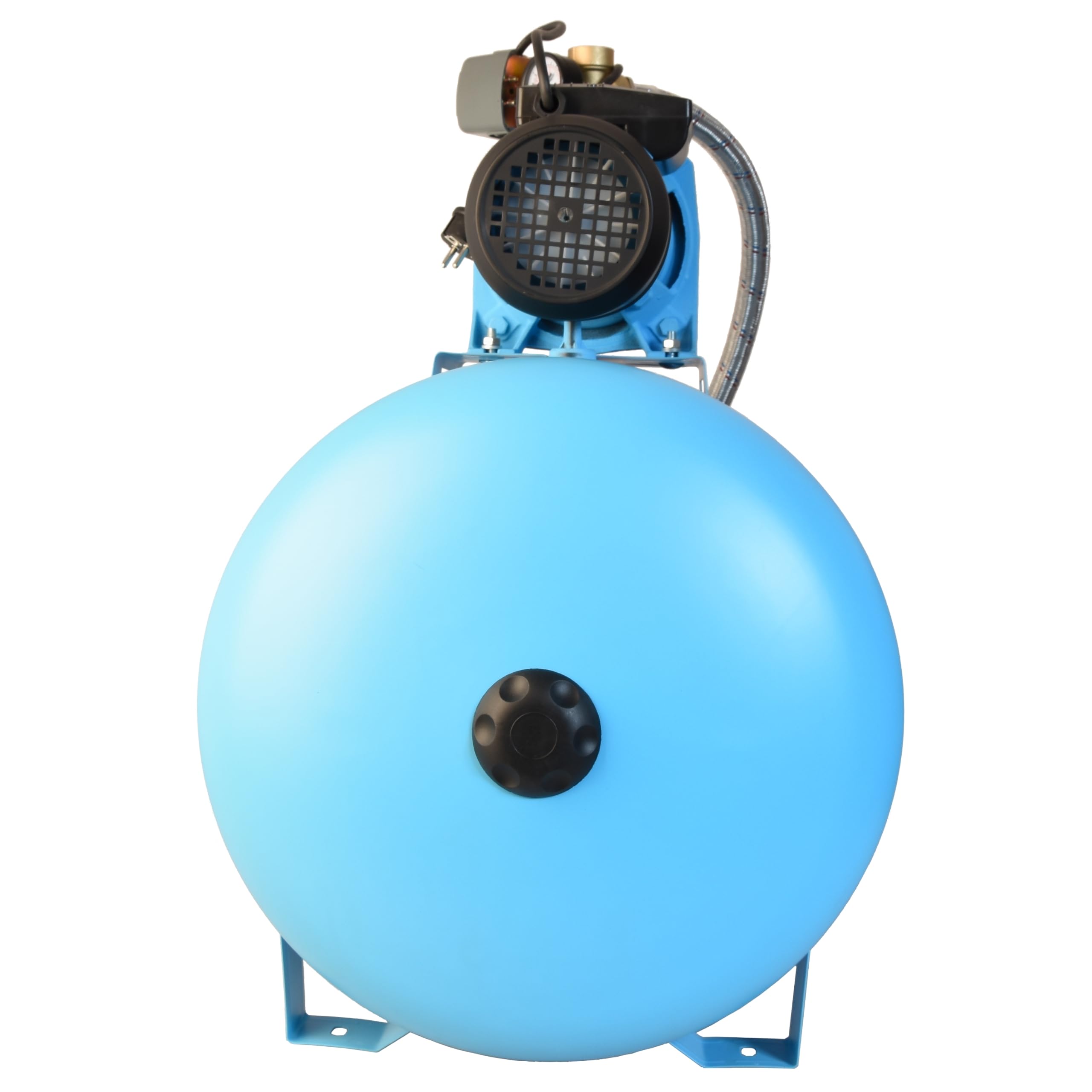 Impianto idrico domestico JET 100S - Pompa per l'approvvigionamento idrico domestico con serbatoio da 100L - Ghisa - Pompa dell'acqua (3600l/h, 1100W, prevalenza 50m) - Pompa da giardino con