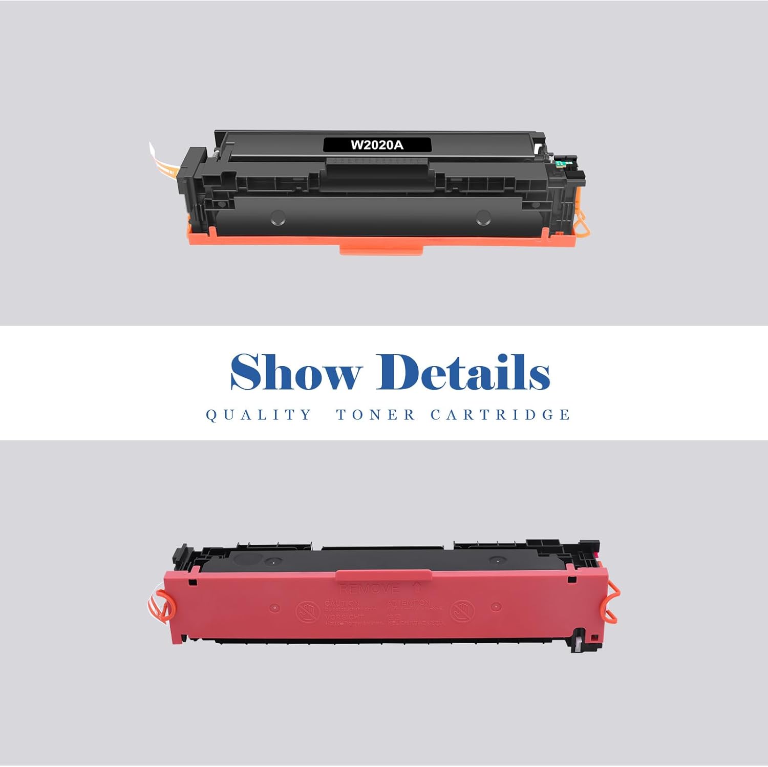 414A Toner Cartridge 4 Pack M479fdw Compatible Replacement for HP 414A Toner Cartridge 414X W2020A Color Laserjet Pro MFP M479fdw M479fdn M454dw M454dn Printer Ink with Chip Black Cyan Yellow Magenta