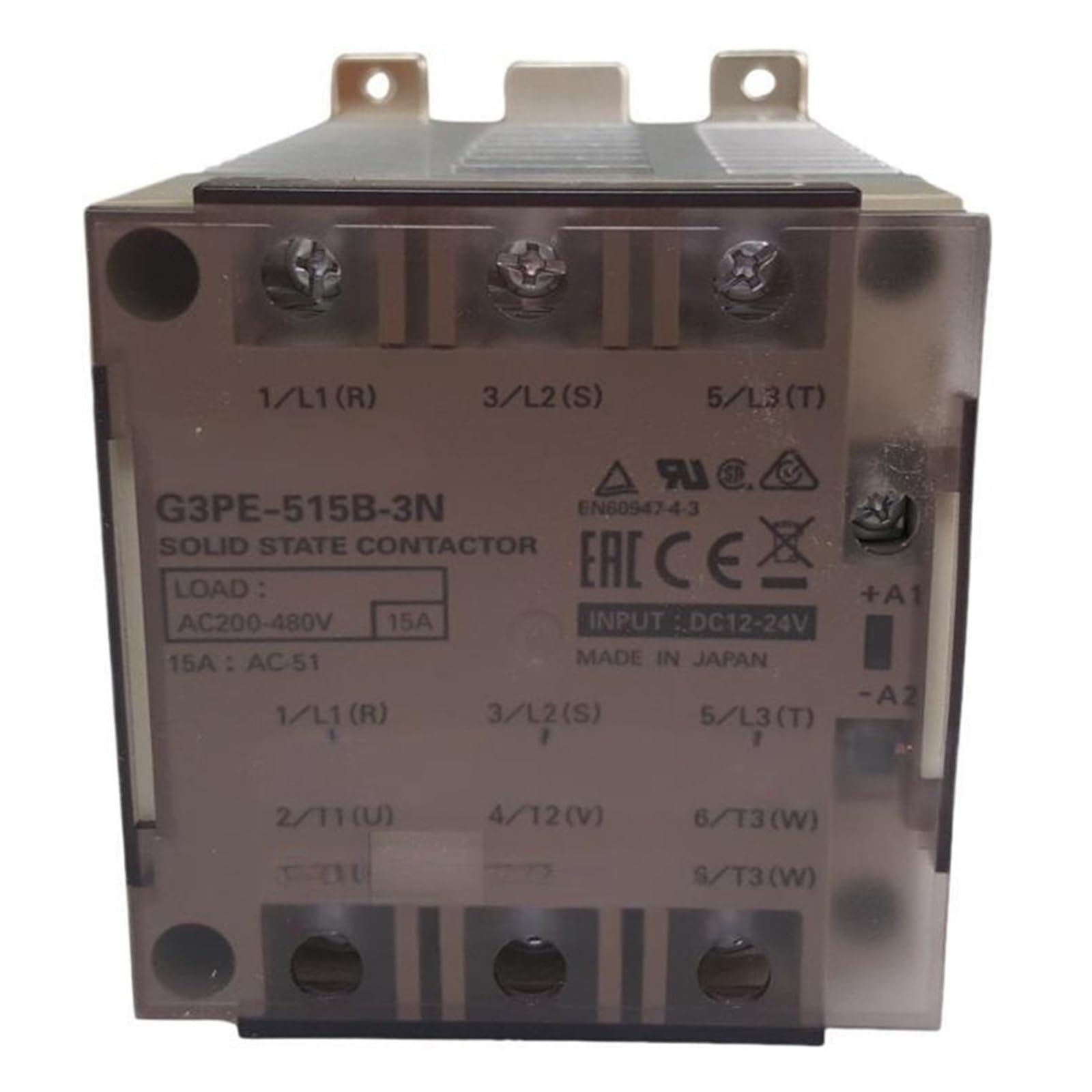 Relais à semi-conducteurs triphasé G3PE-535B-3N 35A DC12-24V pour contrôle industriel