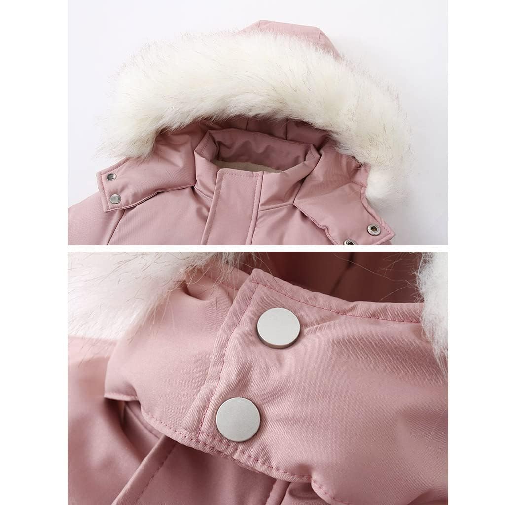 Neonate Ragazze Tute Da Neve Bambini Impermeabile Pagliaccetto Giacche Da Sci Tuta Ragazzi Snow Suit Baby Girl Baby Verolls Ragazze Tuta Per Neonate