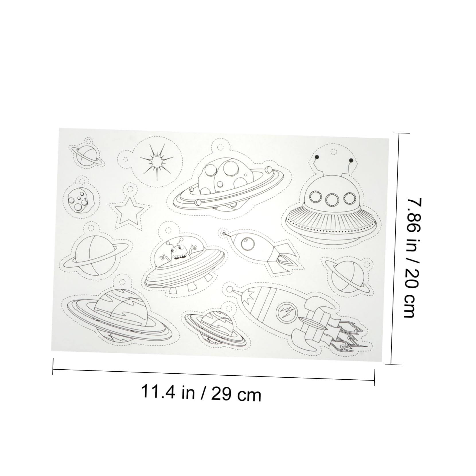 VICASKY Kit Thermorétractables pour Bricolage Créatif Accessoires Plastiques DIY pour Bijoux Facile à Utiliser et Sûr