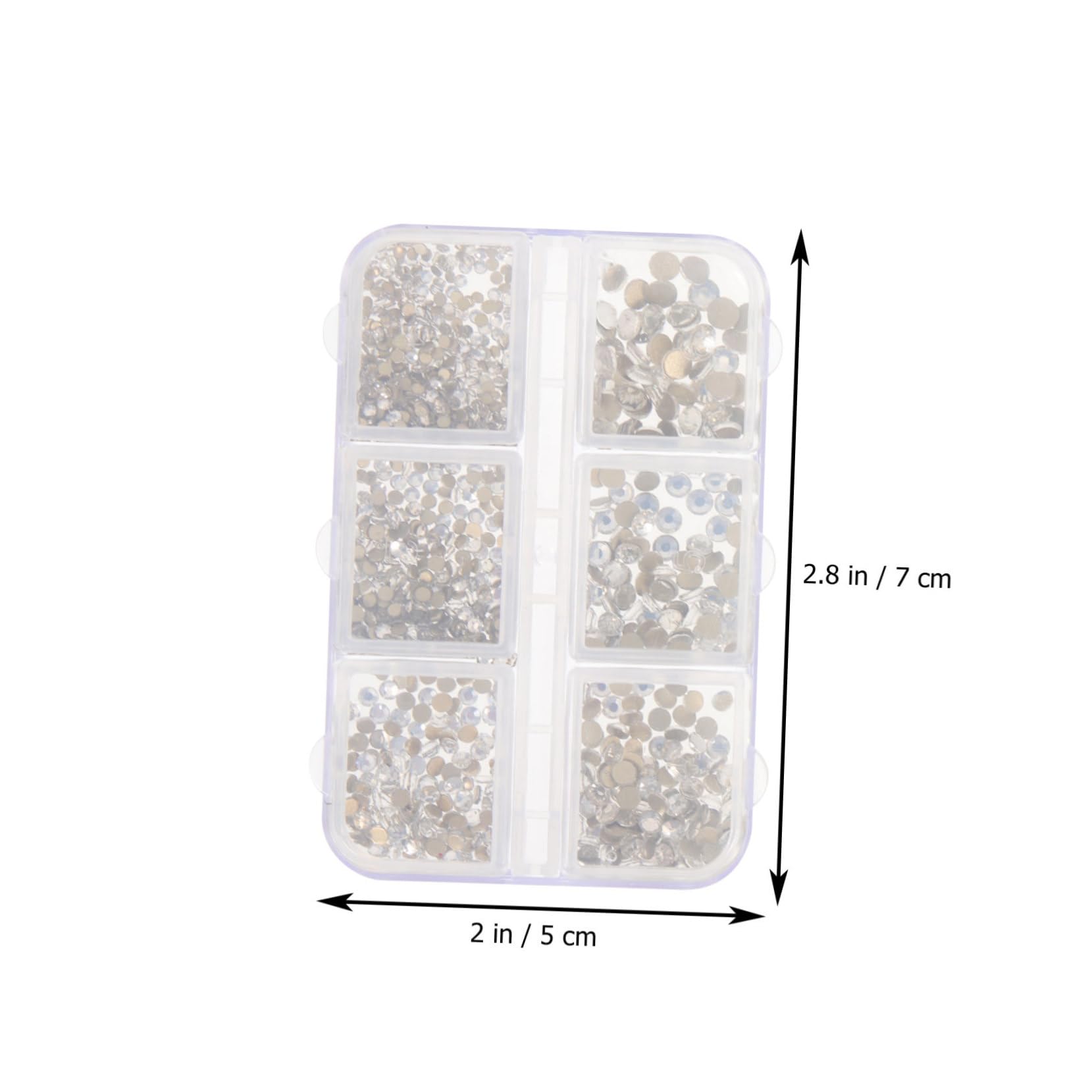 4 Set Decorazioni Per Unghie Con Accessori Per Nail Art Diy Per Unghie Naturali E Falsi Per Creazioni E Te 2 Scatole*4