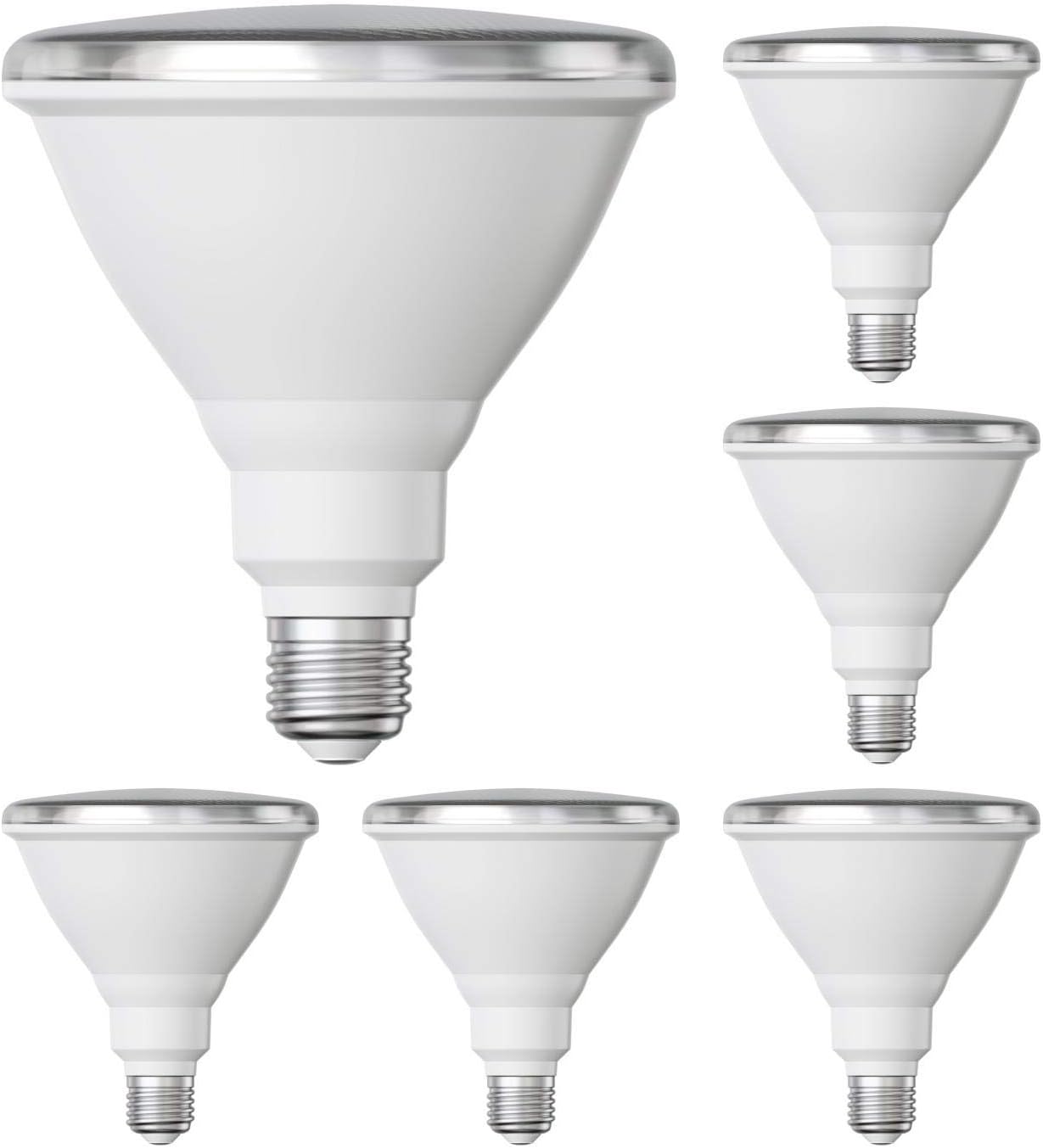 Ampoule LED E27, PAR38 cou court, blanc chaud (2700K), 15,7W, 1152lm, 42°, miroir