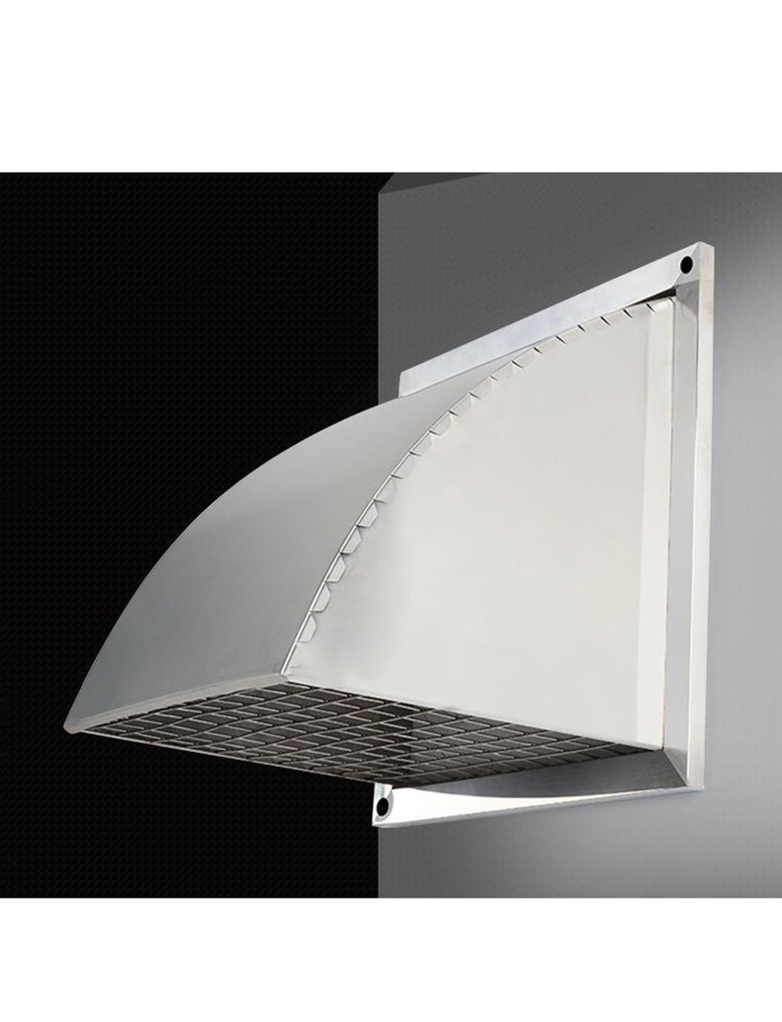 Couvercle de ventilation carré pour évacuation de hotte de cuisine saine