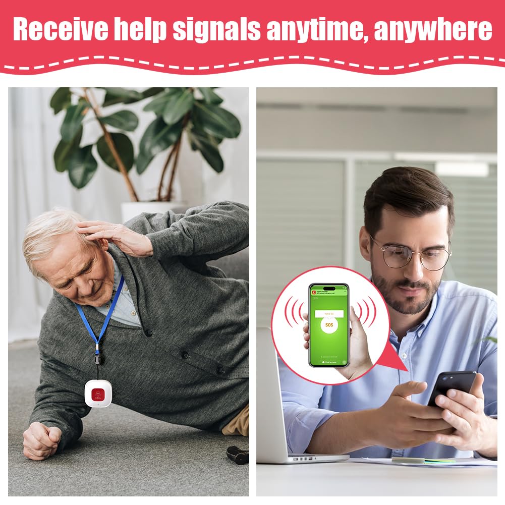 Ainiv Wifi Elderly Alarm Call Button - Image 4