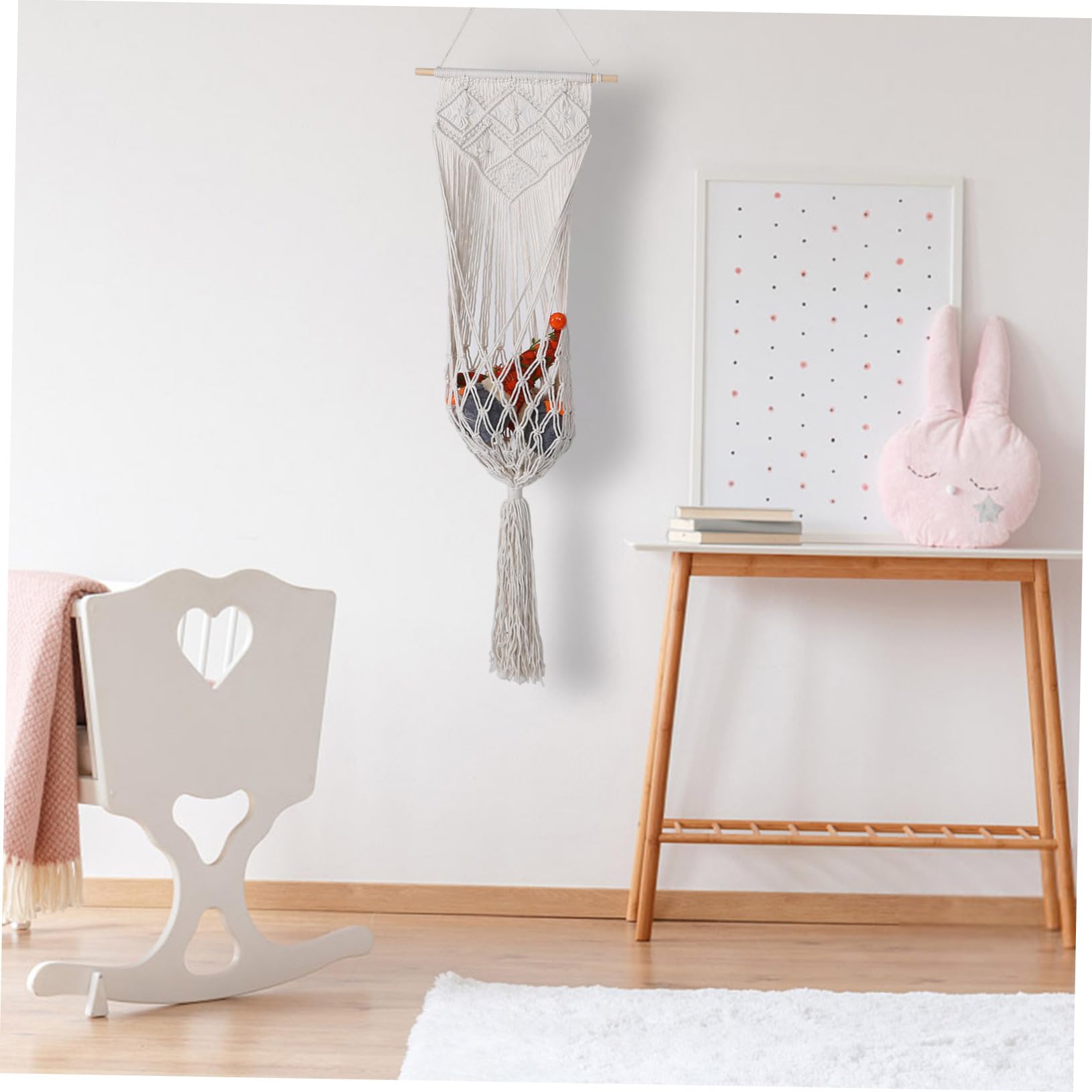 Hängende Spielzeugaufbewahrung Netzhängematte Für Plüschtiere Wandmontage Organizer Für Kinderzimmer Installieren Platzsparendes Design