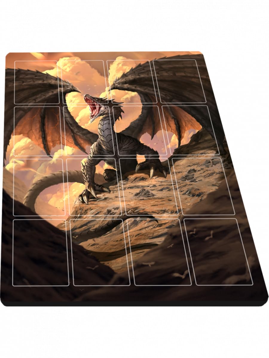 TCG - Stitched Edge Playmat - Deathclaw Dragon
