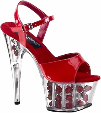 Amazon.com: Tallas grandes para mujer, de 6.7 in, sexy, de tacón alto, para  escenario, baile, tacones altos, discoteca, fiesta, baile, unisex, : Ropa,  Zapatos y Joyería