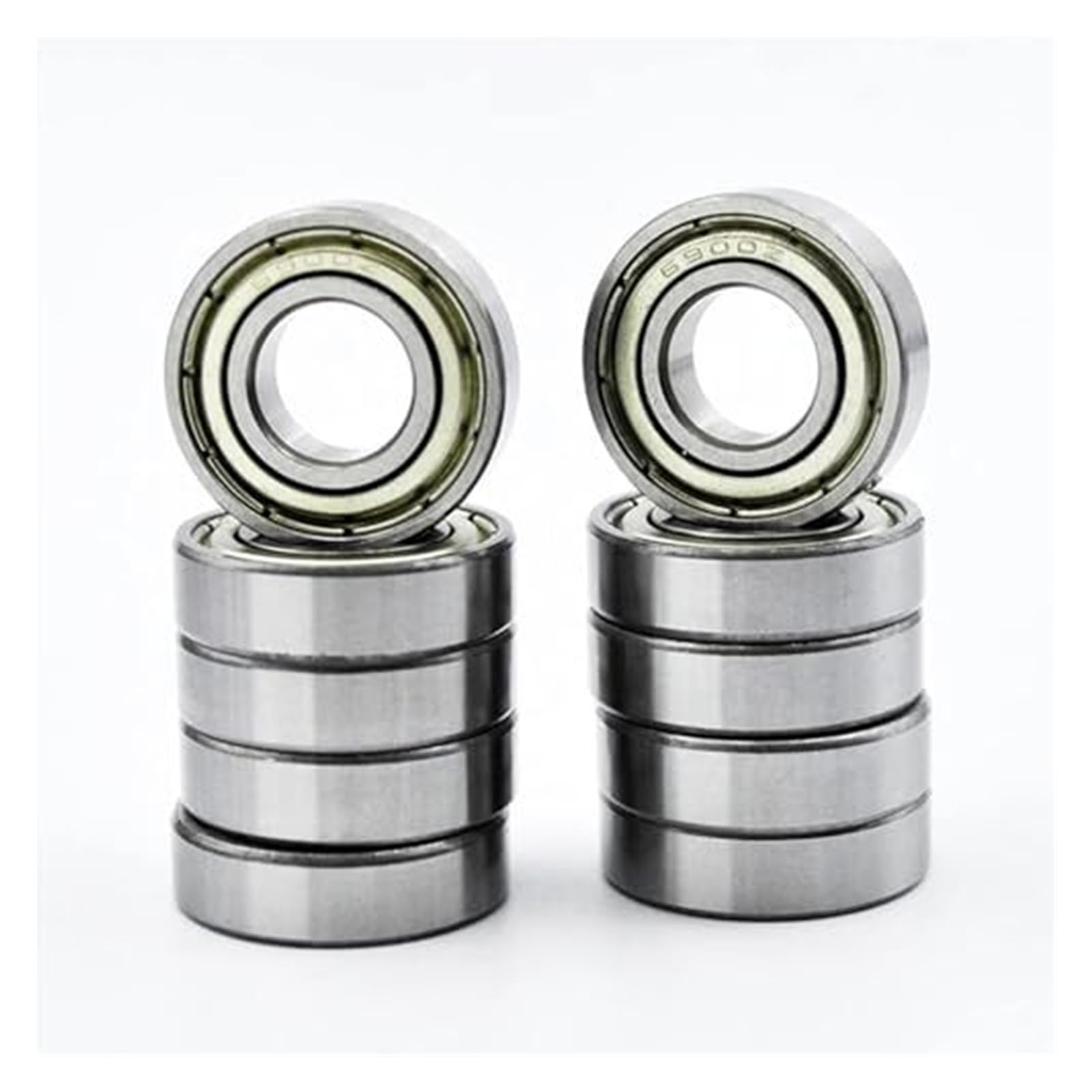 10pcs 6900 2RS Deep Groove Ball Bearings 10x22x6 mm Chrome Steel for Bicycles and Bikes(6900 2RS Normal)