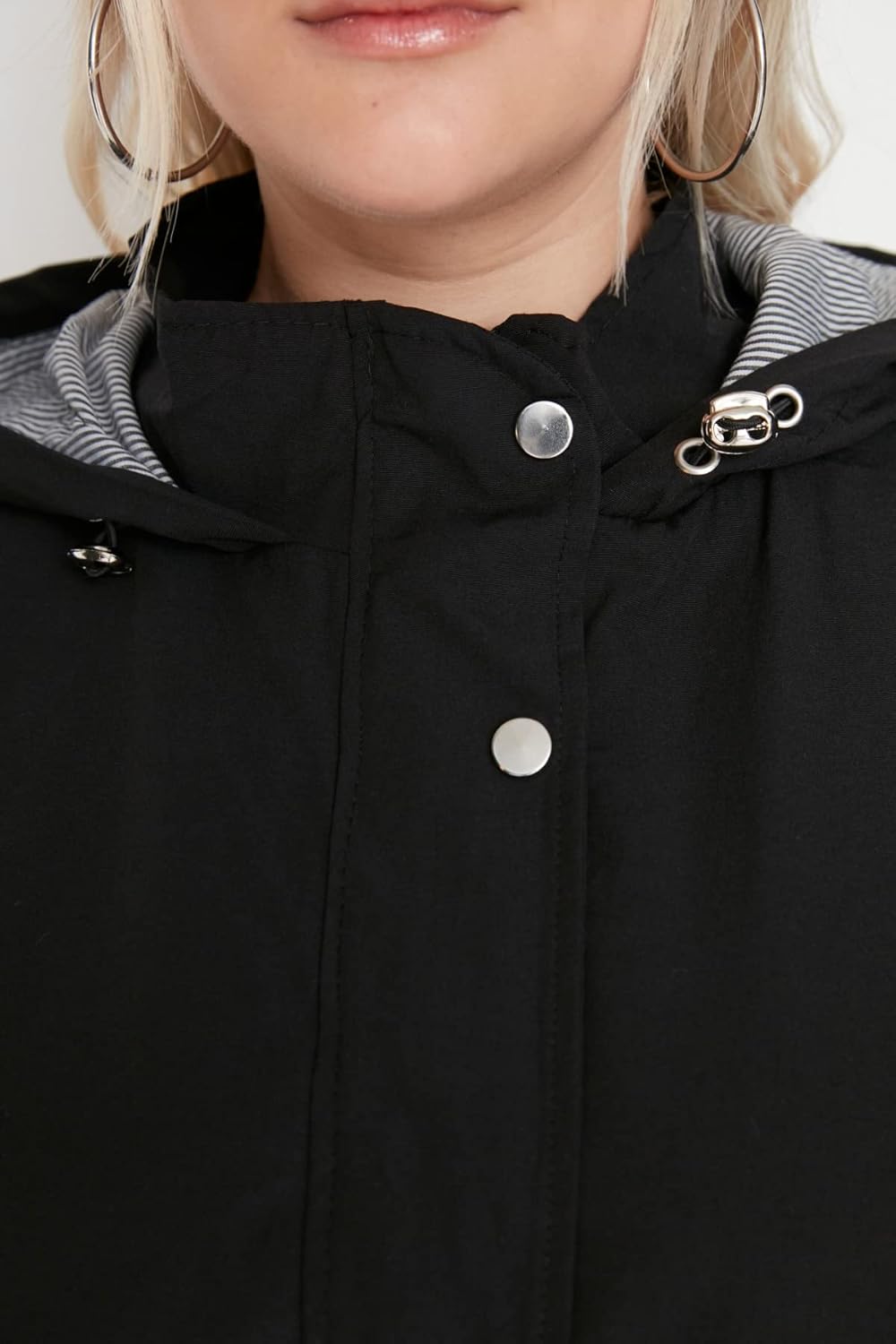 Generco Gacca Caldo nvernale Antvento Cappotto con Cappucco