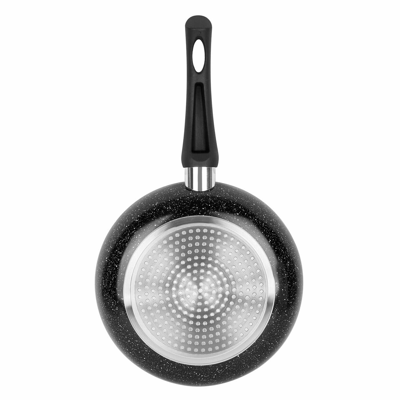 Lot De 4 Poêles à Induction EliteHoff - 20, 24, 28 Cm + Poêle à Crêpes 24 Cm - Revêtement Antiadhésif Sans PFOA