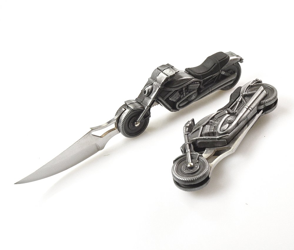 Albainox Chopper Moto canif 2 pliant de poche pour motards