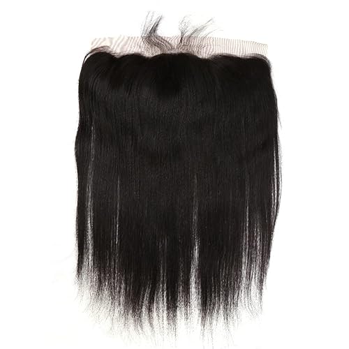 Miniatura 9 de Un donante de grado superior 13x4 base de seda cierre frontal de encaje cabello humano con cabello de bebé ondulado brasileño virgen cierre de pelo