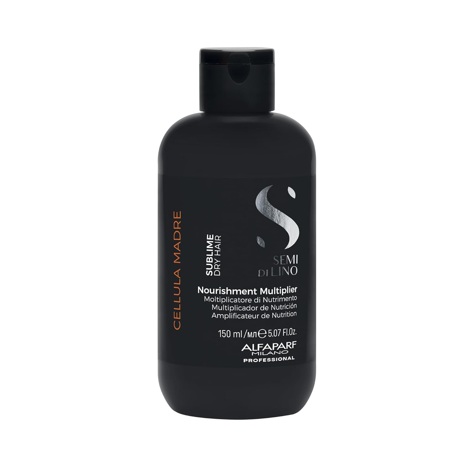 Alfaparf Milano Semi di Lino Cellula Madre Beauty Genesis and Nourishing Multiplier Set for Dry Hair - Nourishes Hair - Protects Color - Adds Shine - Protects and Enhances Cosmetic Color - Image 3