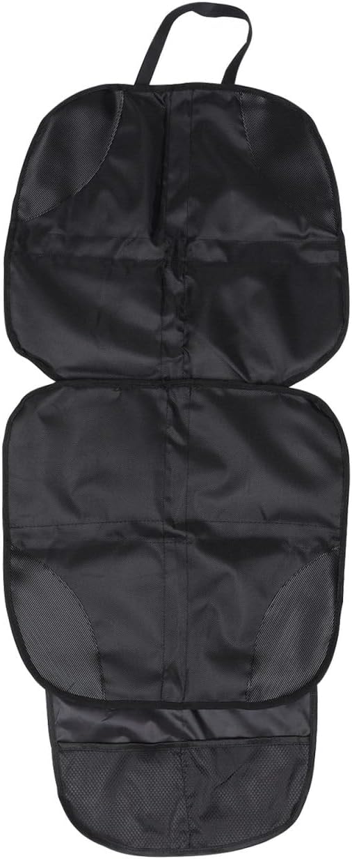 Levemolo Car Seat Protector Mat with Padding, Black Automotive Seat Protective Cover for Boys, Non-Slip Auto Protective Pad Suitable for Travel and Daily Use